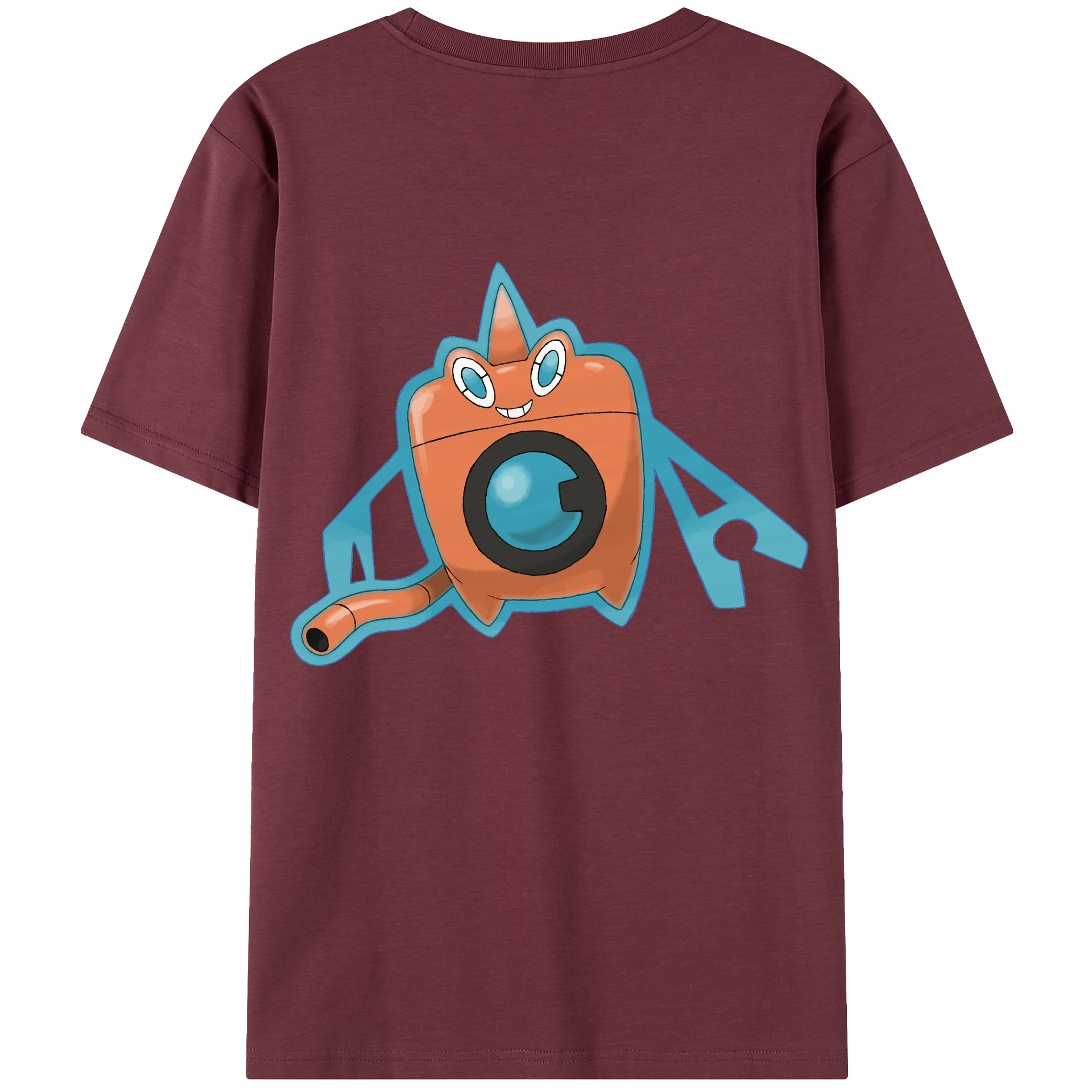 （画像用） ポケットモンスター Pokémon 綿100％半袖Tシャツ（背面プリント）